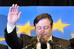 Lãnh đạo N-VA Bart De Wever tại Brussels ngày 13/6. (Nguồn: AFP/TTXVN)