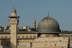 Nhà thờ Al-Aqsa ở Đông Jerusalem, nơi xảy ra việc cảnh sát Israel tấn công các tín đồ Hồi giáo Pakistan. (Ảnh minh họa: Internet)