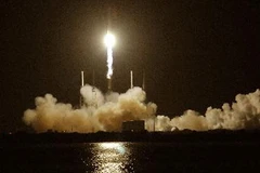 Phóng tàu vũ trụ Dragon lên ISS. (Nguồn: AFP/TTXVN)