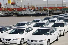 Loạt xe ôtô Trung Quốc nhập khẩu. (Nguồn: Internet)