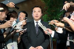 Tỷ lệ ủng hộ Thủ tướng Noda gần đây đã rơi xuống "vùng nguy hiểm." (Nguồn: AFP/TTXVN) 