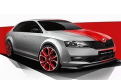 Mẫu Skoda Rapid Sport Concept. (Nguồn: carscoops.com)