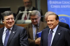 Tại phiên họp của Hội đồng châu Âu ở Brussels ngày 26/10. (Nguồn: AFP/TTXVN)