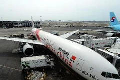 Máy bay Boeing 777-300ER tại sân bay quốc tế John F.Kennedy ở New York. (Nguồn; THX/TTXVN)