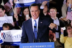 Ứng viên Mitt Romney liên tục đưa ra những lời công kích nhắm vào chính quyền Obama. Ảnh minh họa. (Nguồn: AFP/TTXVN) 