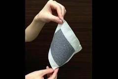 Vải tế bào năng lượng Mặt Trời. (Nguồn: AFP)