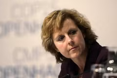 Bà Connie Hedegaard đã bất ngờ từ chức. (Ảnh: Reuters)