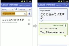 Ứng dụng Google Translate. (Nguồn: Internet)