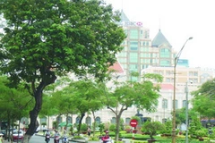 TP.HCM sẽ phấn đấu xây dựng mỹ quan đô thị, làm xanh-sạch-đẹp thành phố. (Ảnh: monre.gov.vn)