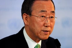 Tổng thư ký LHQ Ban Ki-moon đang kêu gọi khoản tiền 71 triệu USD viện trợ khẩn cấp cho Kyrgyzstan. (Nguồn: THX/TTXVN) 