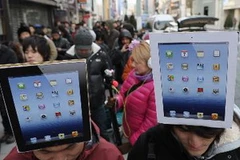 Máy tính bảng iPad đời mới nhất của Apple. (Nguồn: THX/TTXVN)