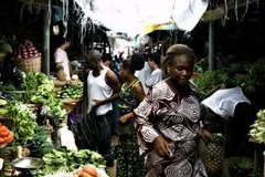 Tại một khu chợ ở Nigeria. (Nguồn: Internet) 