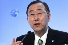 Tổng thư ký LHQ Ban Ki-moon. (Nguồn: AFP/TTXVN)