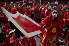 Phe "áo đỏ" tại Thái Lan. Ảnh minh họa. (Nguồn: AFP/TTXVN)