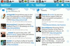 Ứng dụng Twitter for Android. (Nguồn: Internet)