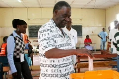 Tân Tổng thống Michael Sata. (Nguồn: EPA)