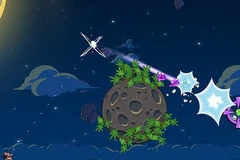 Hình ảnh của trò chơi Angry Birds Space. (Nguồn: smh.com.au)