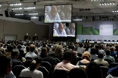 Trong khuôn khổ Hội nghị Liên hợp quốc về biến đổi Khí hậu tại Cancun, Mexico ngày 30/11. (Nguồn: THX/TTXVN)