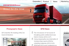 Ảnh chụp từ trang web của Dongfeng Motor. 