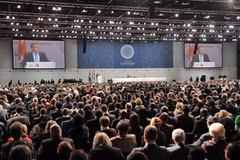 Quang cảnh hội nghị ở Copenhagen. (Ảnh: AFP/TTXVN) 