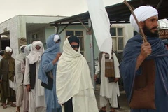 Các tay súng Taliban tại Afghanistan. Ảnh minh họa. (Nguồn: THX/TTXVN)