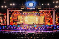 Sân khấu hoành tráng tại "Đại hỷ xuân 2017."