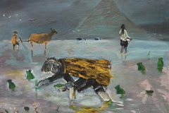 Triển lãm bộ sưu tập tranh đồ sộ nhất của danh họa Lưu Công Nhân