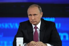 Tổng thống Nga Vladimir Putin. (Nguồn: AFP/TTXVN)