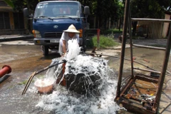 Giếng khoan tự phun nước ở Phú Yên là hiện tượng tự nhiên