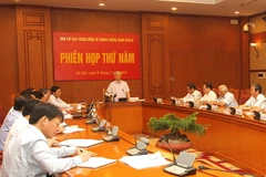 Phiên họp thứ 5 Ban Chỉ đạo TW về phòng, chống tham nhũng
