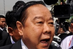 Cựu Bộ trưởng Quốc phòng, Tướng Prawit Wongsuwan. (Nguồn: news.voicetv.co.th)