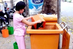 Xử lý rác thải hữu cơ tại gia đình ở Hưng Yên: Hiệu quả nhân đôi