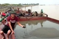 FLC vẫn tiếp tục khai thác cát trái quy định để làm sân golf