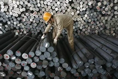 Mặt hàng thép là một trong những mặt hàng bị Mỹ và Trung Quốc đem ra kiện tụng lẫn nhau. (Nguồn: AP)