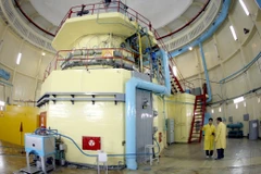 Lò phản ứng hạt nhân tại Viện Nghiên cứu hạt nhân Đà Lạt. (Ảnh: Quang Nhựt/TTXVN)