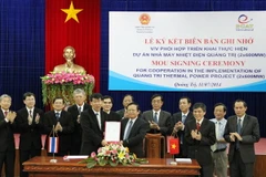 Ký thỏa thuận hợp tác Dự án Nhà máy nhiệt điện Quảng Trị
