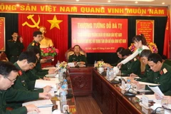 Tổng Tham mưu trưởng làm việc tại Trung tâm Gìn giữ hòa bình