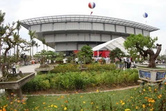 Bảo tàng Hà Nội trong ngày khánh thành. (Ảnh: Huy Hùng/TTXVN)