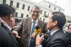 Cựu Tổng thống Peru Alan Garcia tại Lima tháng 11/2018. (Nguồn: mirror.co.uk)