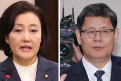 Bà Park Young-sun và ông Kim Yeon-chul. (Nguồn: tellerreport.com)