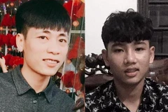 Phạm Thế Cường (trái) và Võ Khánh Thành. (Ảnh: TTXVN phát)