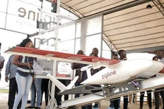 Máy bay không người lái của Zipline. (Nguồn: ghanaweb.com)