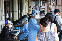 Số ca nhiễm mới COVID-19 theo ngày ở Hàn Quốc vượt 40.000 