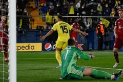 Villarreal (áo vàng) đang có đôi chút lợi thế trước Bayern. (Nguồn: Getty Images)