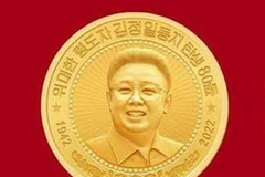 Triều Tiên phát hành tiền xu kỷ niệm sinh nhật cố lãnh tụ Kim Jong-il