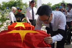 Đồng Nai: Truy điệu, an táng hài cốt liệt sỹ Đoàn 10 Đặc công Rừng Sác