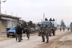 Tấn công xe buýt tại Syria làm ít nhất 13 binh sỹ thiệt mạng