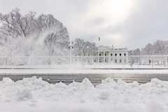 Bão tuyết đã phủ trắng nhiều khu vực ở miền Nam nước Mỹ