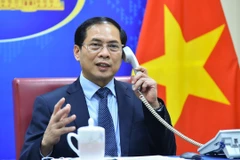 Bộ trưởng Bùi Thanh Sơn điện đàm với Phó Chủ tịch EC