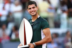 Carlos Alcaraz vô địch Madrid Open 2022. (Nguồn: eurosport)